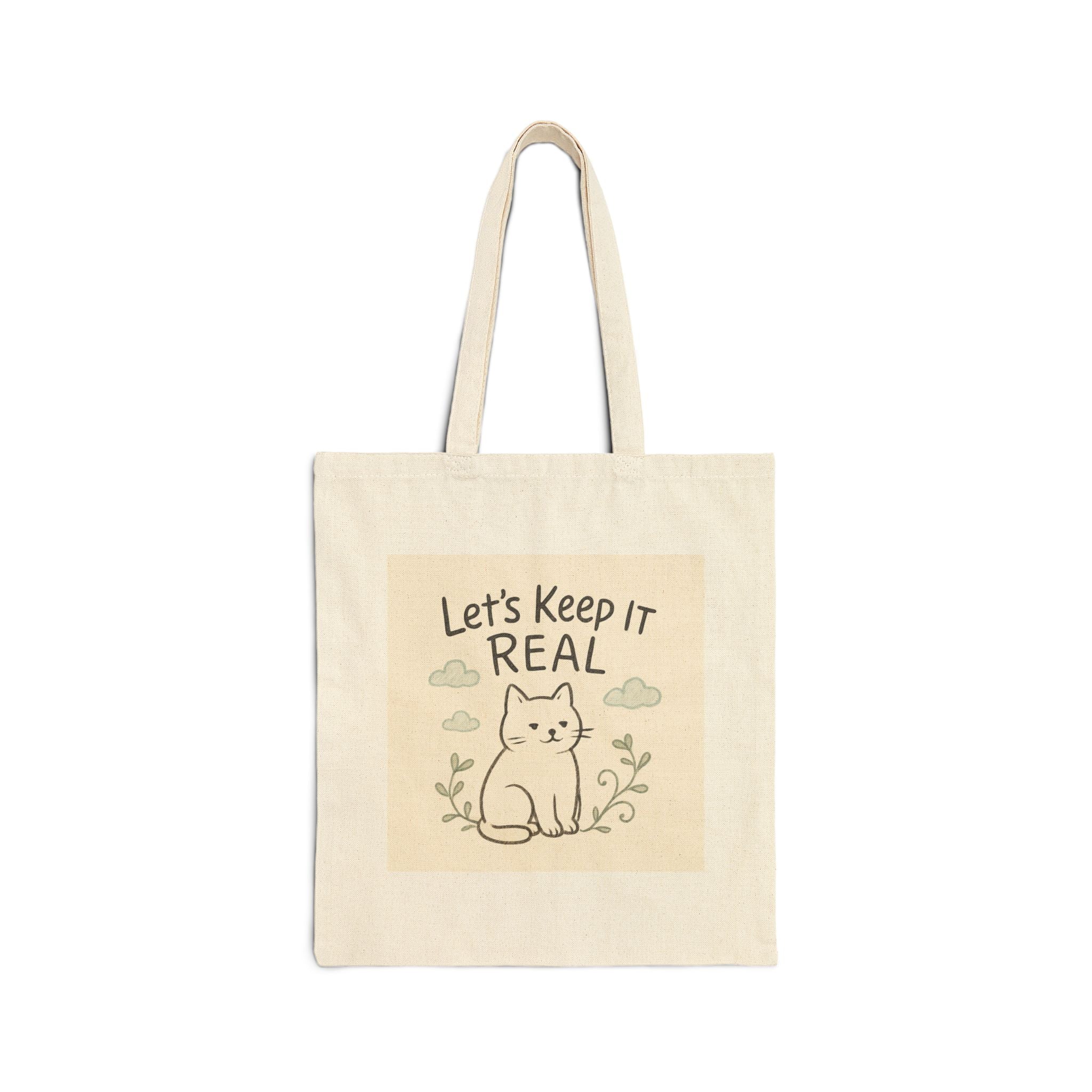 Cotton Canvas Tote Bag