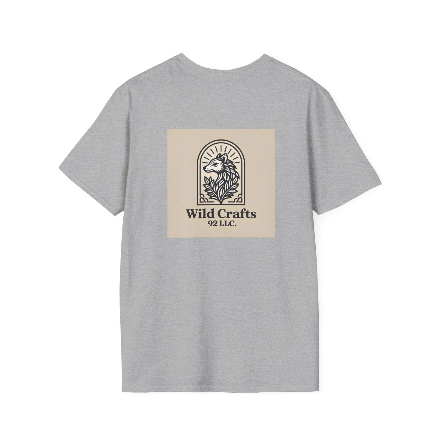 Mens Vintage Wild Crafts 92 llc Logo T-Shirt