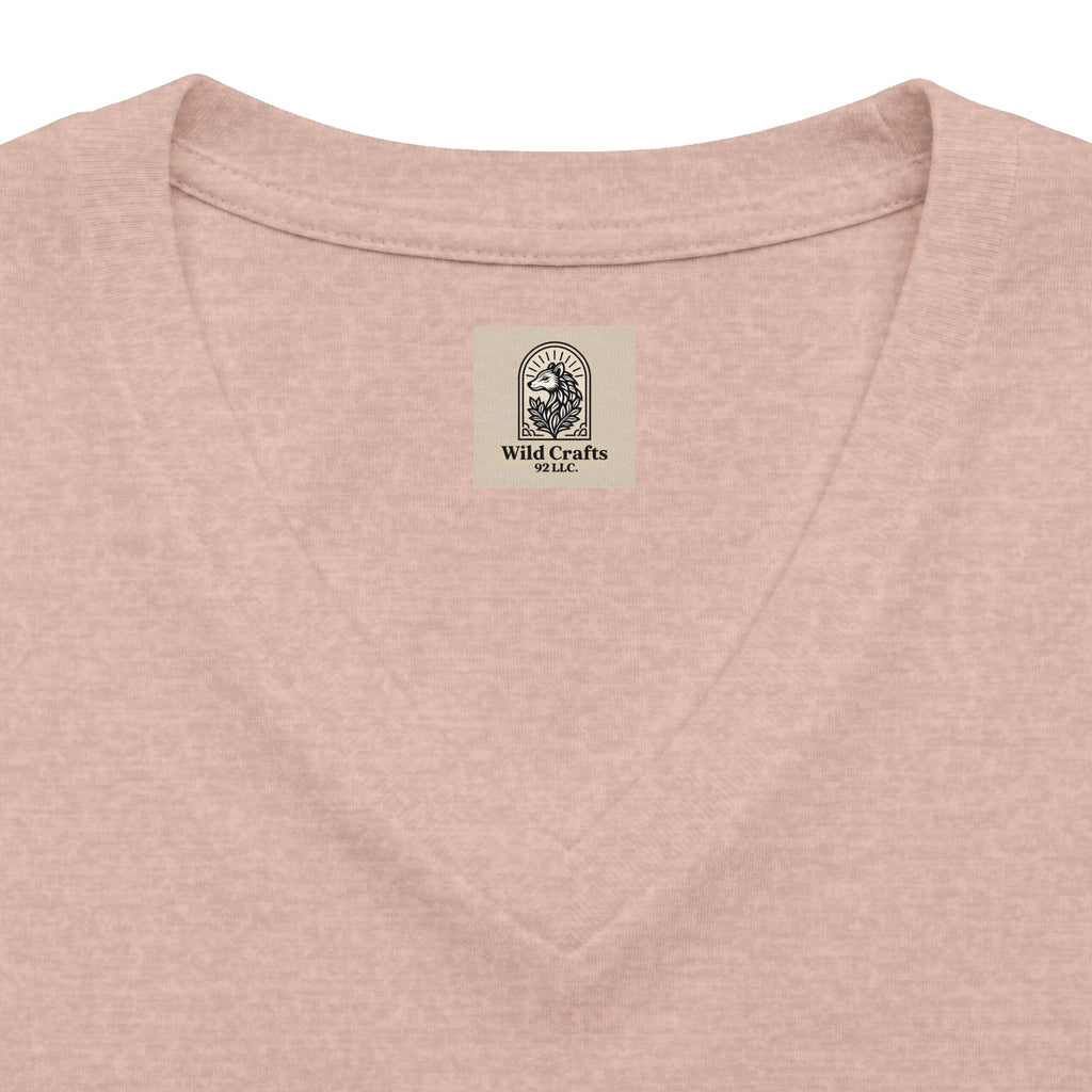 Fox Nature V Neck Tee Where Nature Meets The Soul Soft Cotton Tee