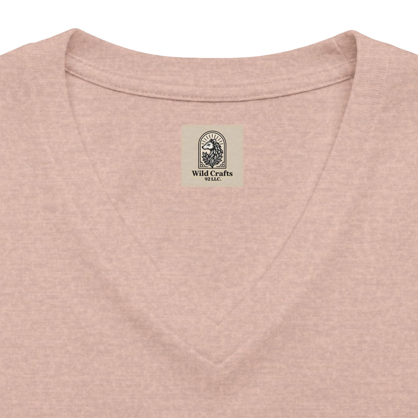 Fox Nature V Neck Tee Where Nature Meets The Soul Soft Cotton Tee