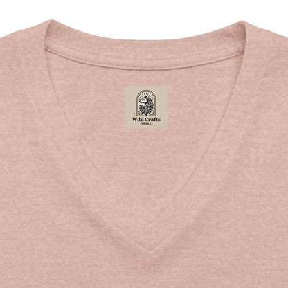 Fox Nature V Neck Tee Where Nature Meets The Soul Soft Cotton Tee