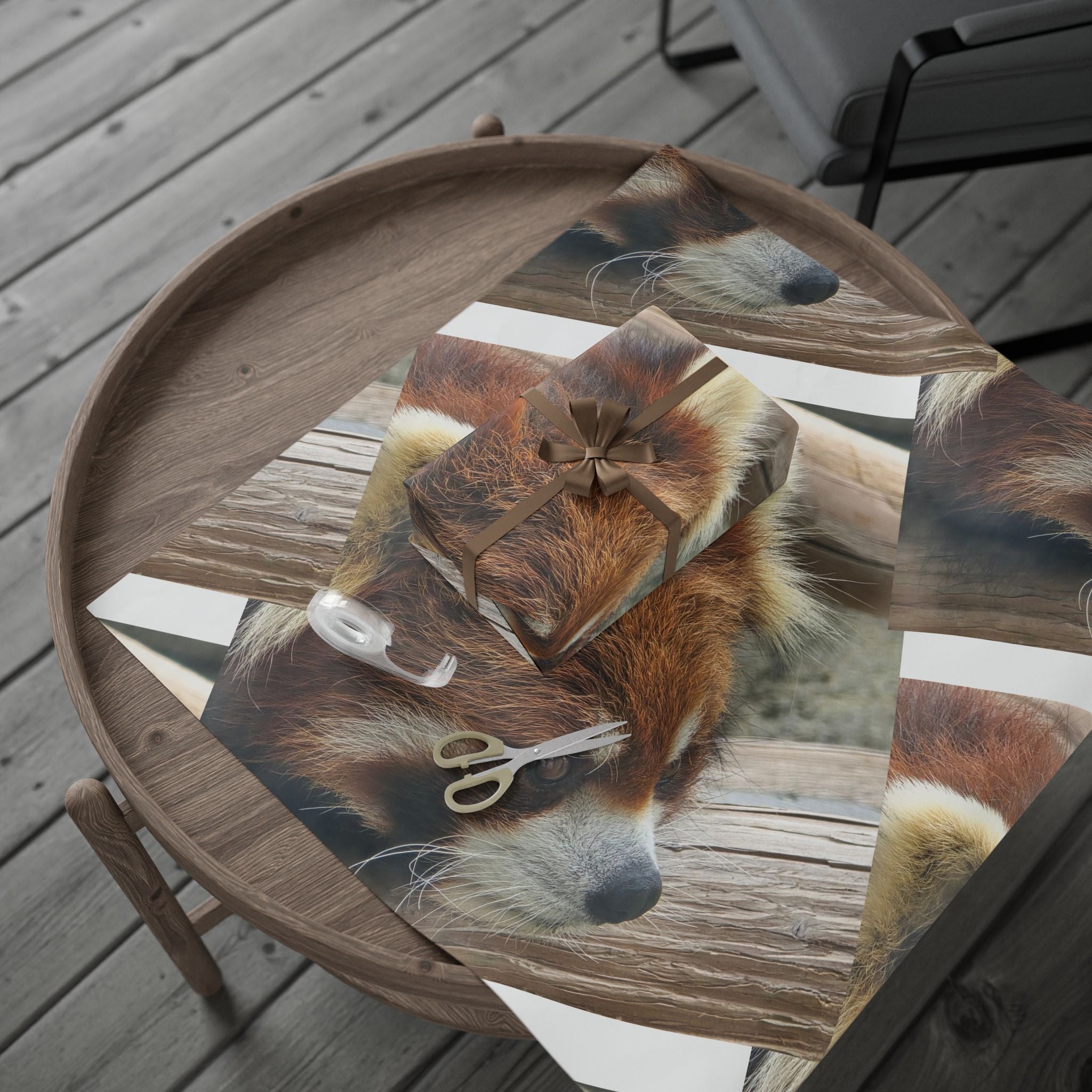 Rustic Animal-Themed Wrapping Paper, Vintage Wildlife Gift Wrap, Eco-Friendly Gift Wrap for Nature Lovers, Birthday, Christmas, Baby Shower