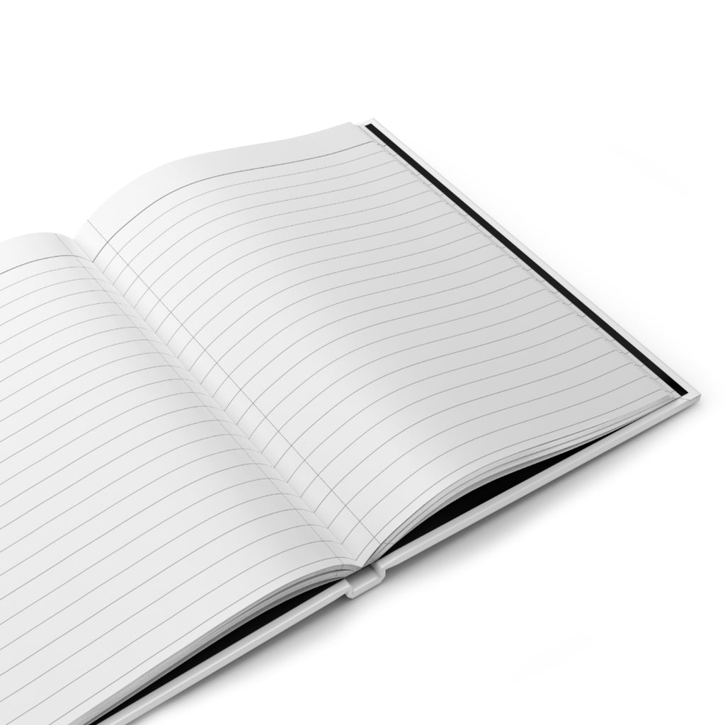 Bloom in Your Own Time Hardcover Journal — Mushroom Floral Gratitude Notebook