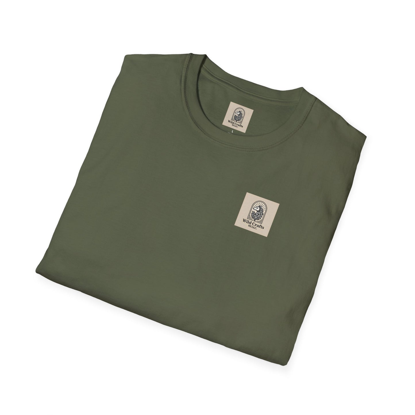 Mens Vintage Wild Crafts 92 llc Logo T-Shirt