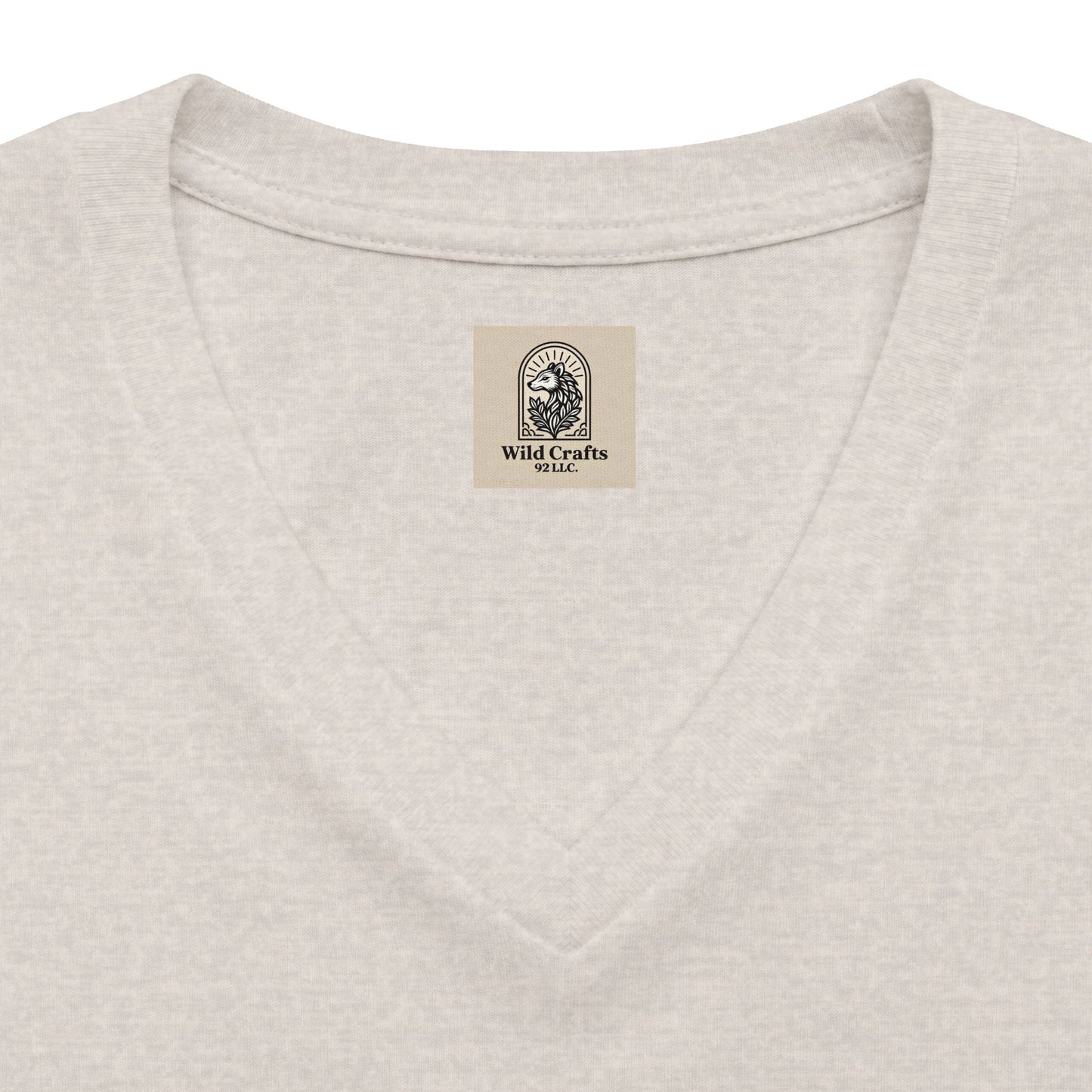 Fox Nature V Neck Tee Where Nature Meets The Soul Soft Cotton Tee