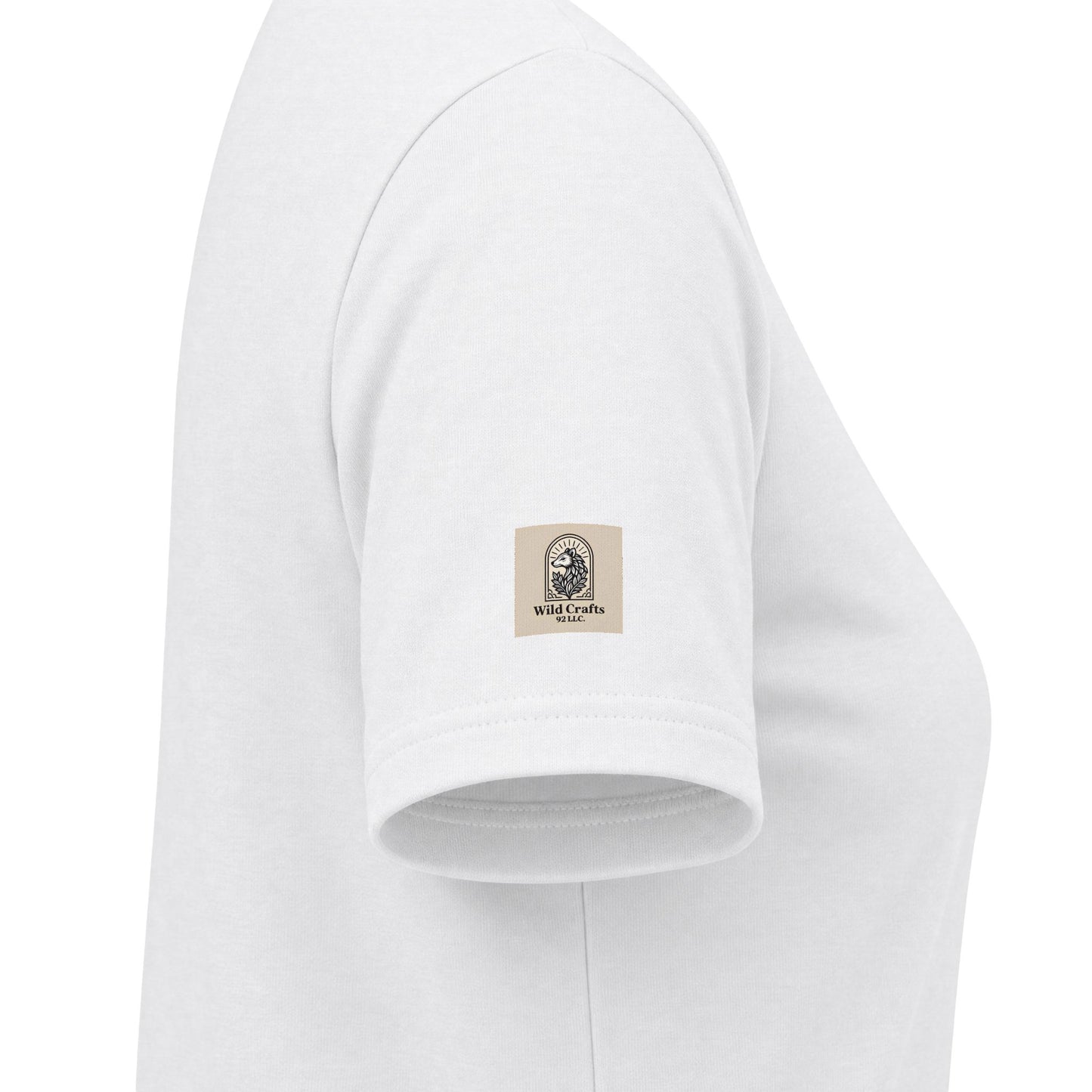 Women's V Neck Tee Wild Crafts Minimal Label Graphic