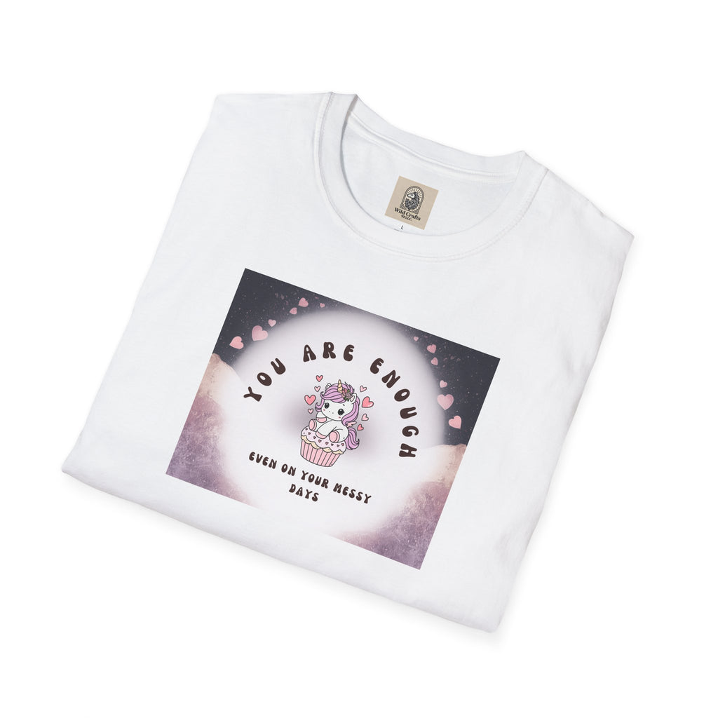 You Are Enough Unicorn T-Shirt — Inspirational Self-Love Tee