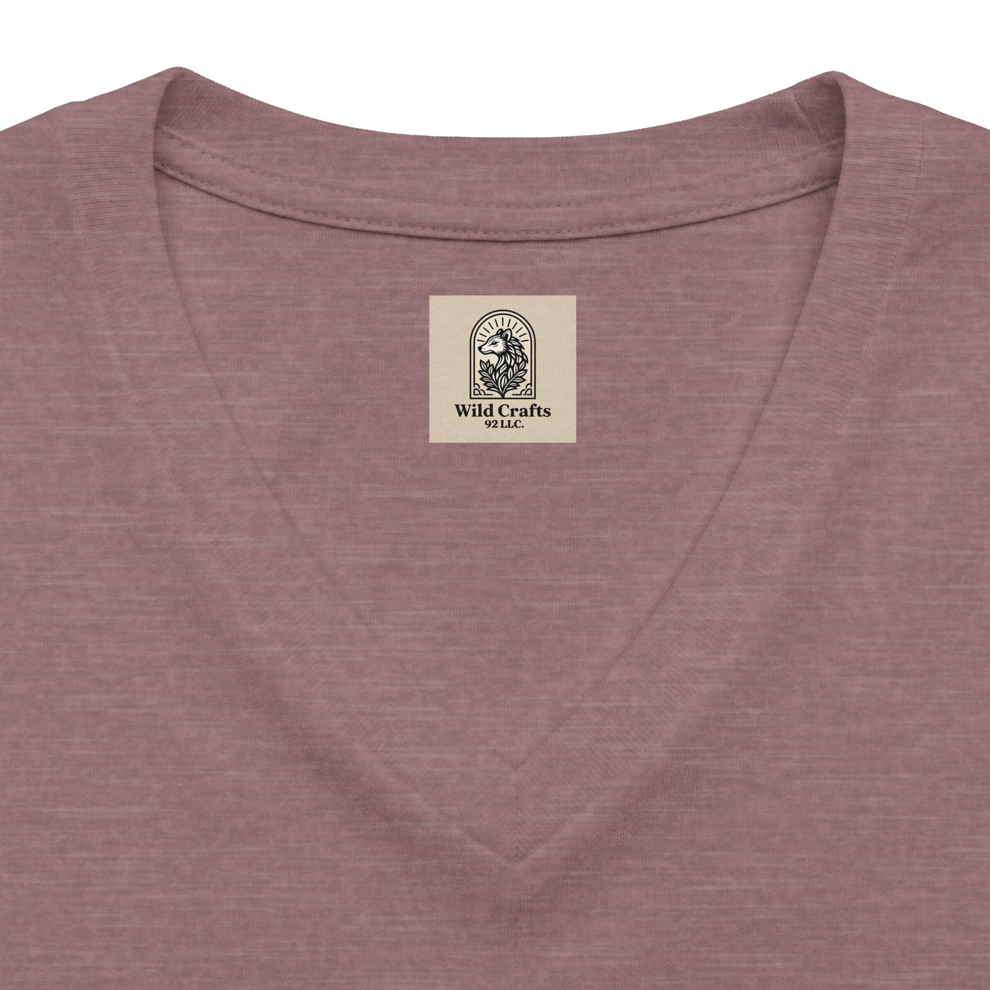 Fox Nature V Neck Tee Where Nature Meets The Soul Soft Cotton Tee
