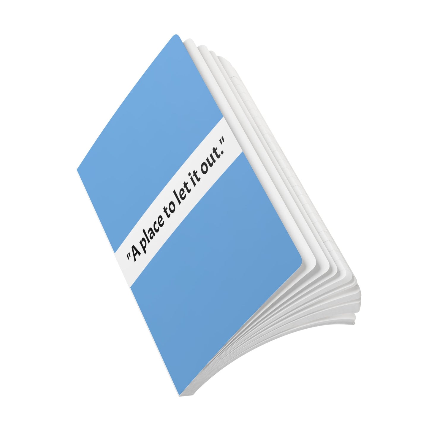 Softcover Journal — "A Place to Let It Out." Guided Emotion & Reflection Notebook