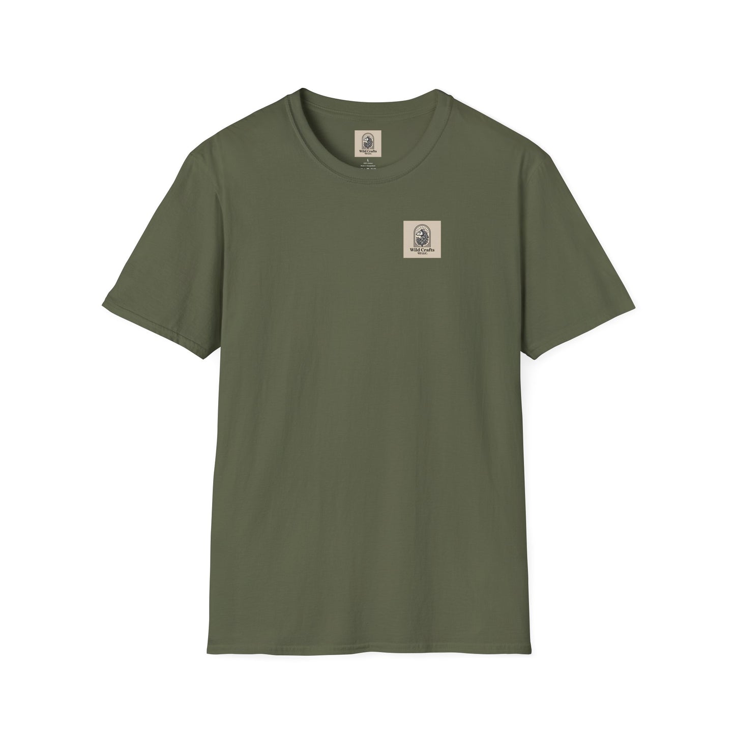 Mens Vintage Wild Crafts 92 llc Logo T-Shirt