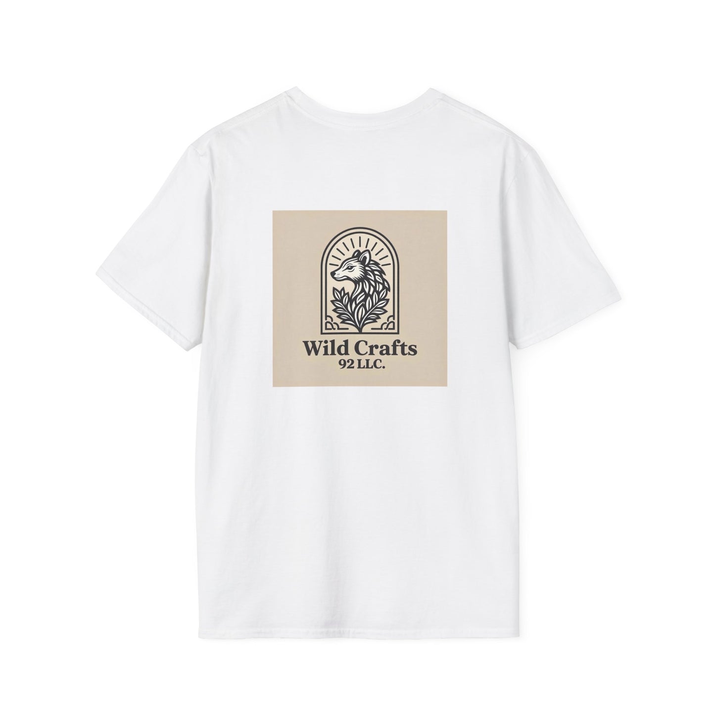 Mens Vintage Wild Crafts 92 llc Logo T-Shirt