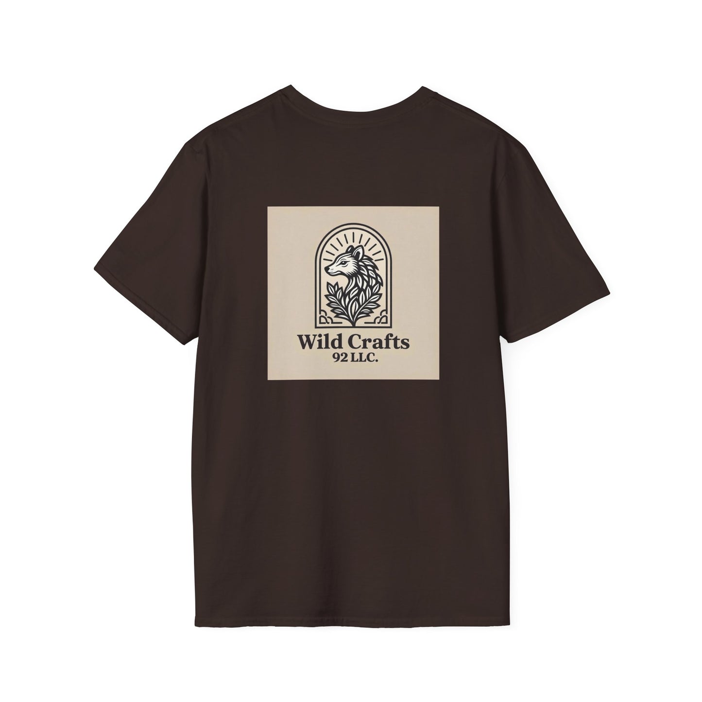Mens Vintage Wild Crafts 92 llc Logo T-Shirt