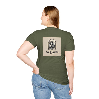 Mens Vintage Wild Crafts 92 llc Logo T-Shirt