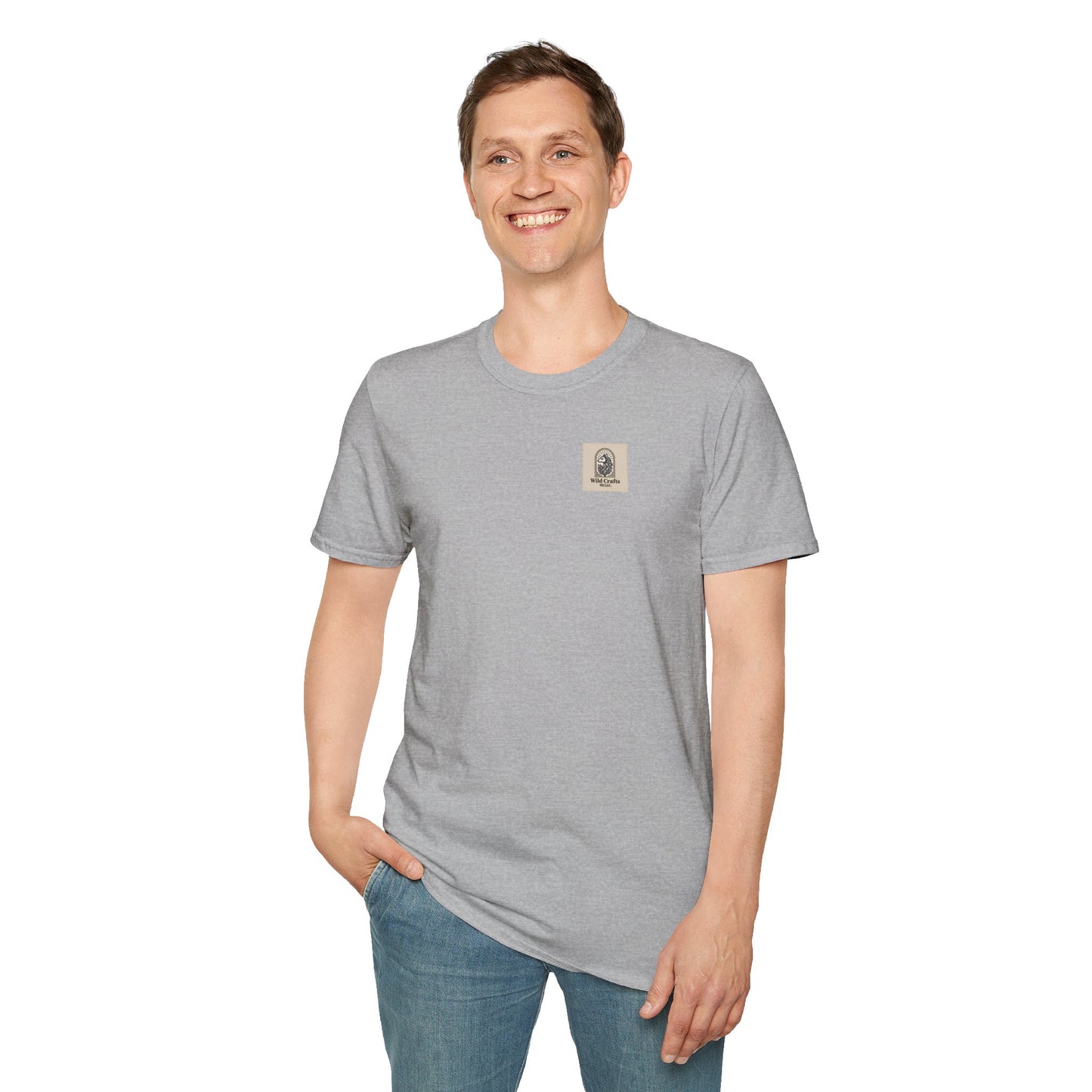 Mens Vintage Wild Crafts 92 llc Logo T-Shirt