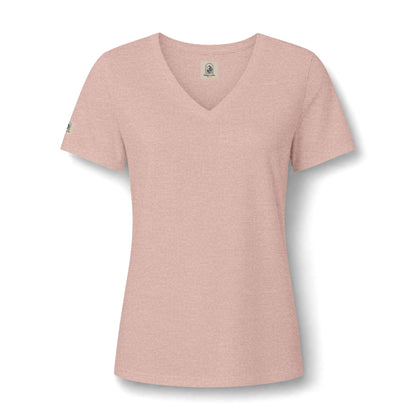 Women's V Neck Tee Wild Crafts Minimal Label Graphic