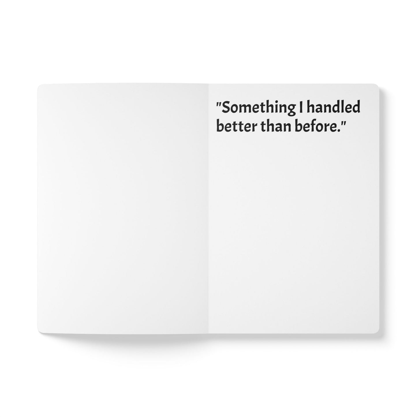 Softcover Journal — "A Place to Let It Out." Guided Emotion & Reflection Notebook