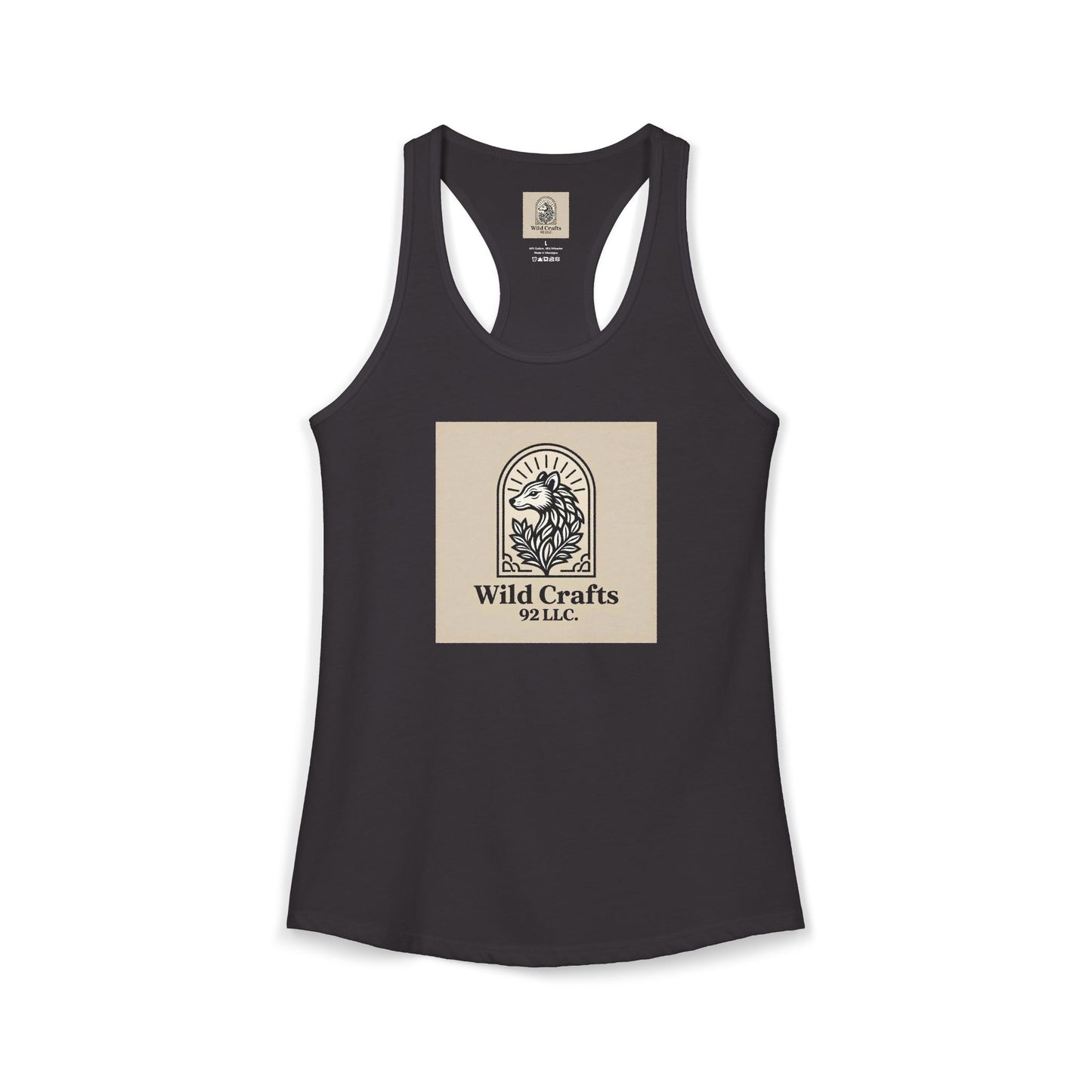 Wild Crafts 92 Logo Razorback Tank — Women's Racerback Tank