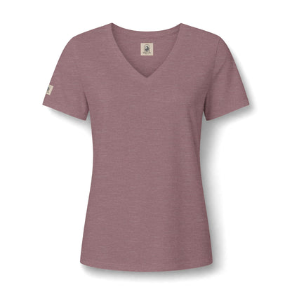 Women's V Neck Tee Wild Crafts Minimal Label Graphic