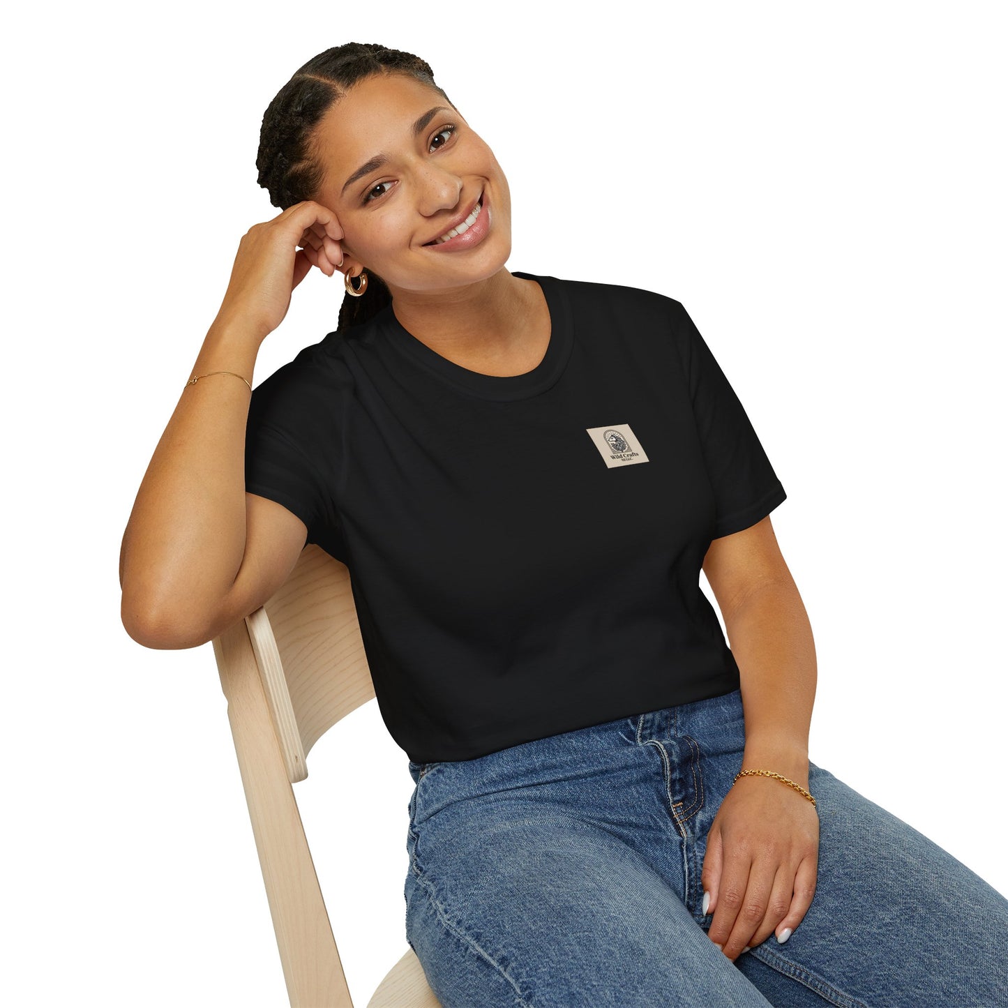 Mens Vintage Wild Crafts 92 llc Logo T-Shirt