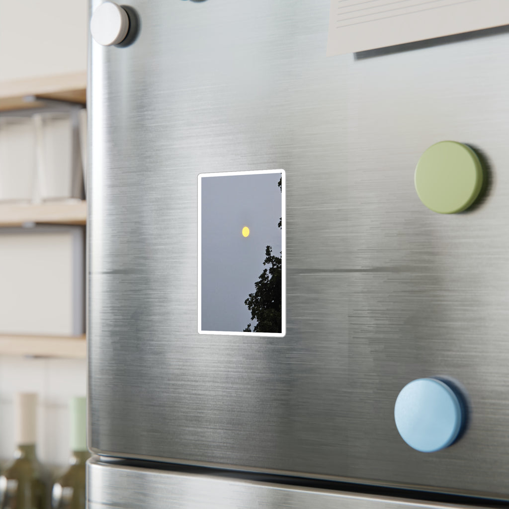 Decorative Vinyl Decal, full moon Sticker, Nature Home Decor, Window Stickers,