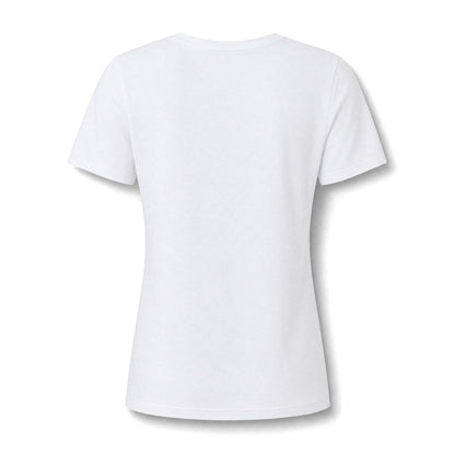 You Are Enough Floral V Neck Tee Womens Lightweight Summer Top