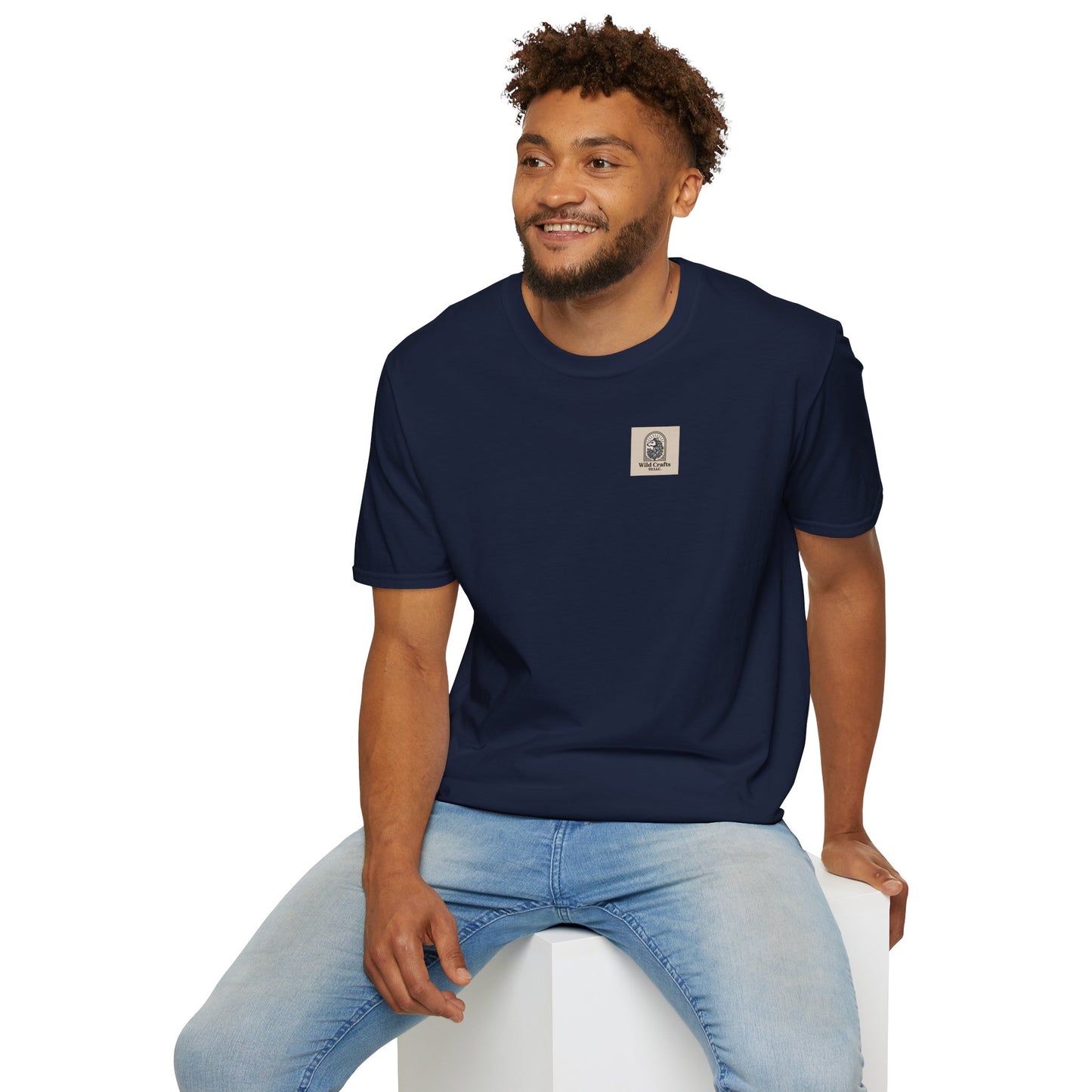 Mens Vintage Wild Crafts 92 llc Logo T-Shirt