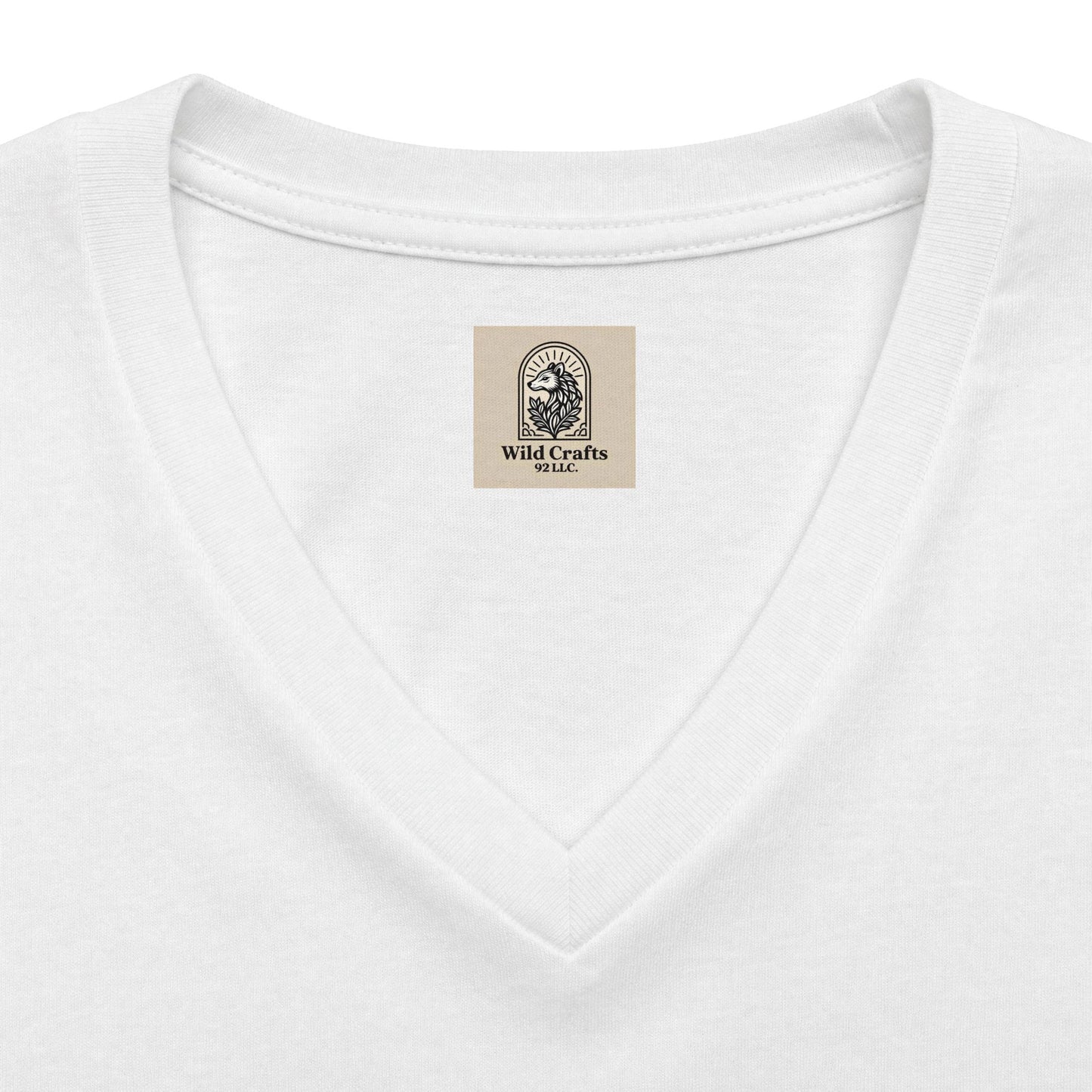 Fox Nature V Neck Tee Where Nature Meets The Soul Soft Cotton Tee