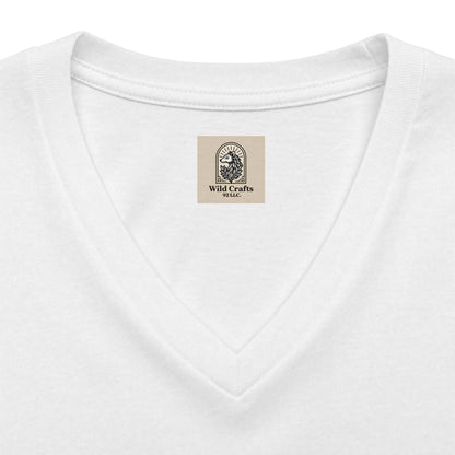 Fox Nature V Neck Tee Where Nature Meets The Soul Soft Cotton Tee