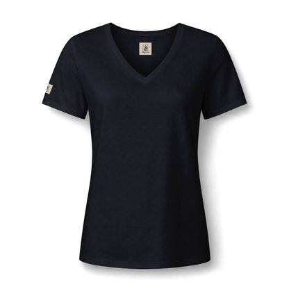 Women's V Neck Tee Wild Crafts Minimal Label Graphic