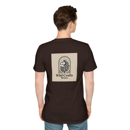 Mens Vintage Wild Crafts 92 llc Logo T-Shirt