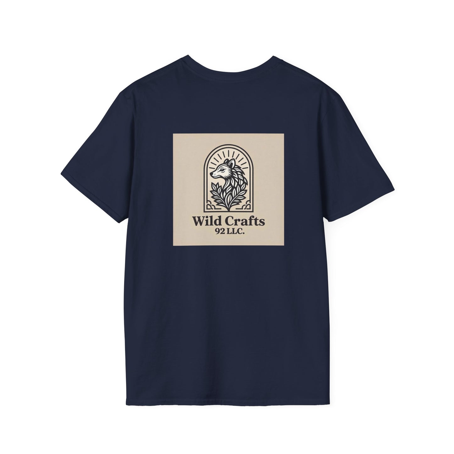 Mens Vintage Wild Crafts 92 llc Logo T-Shirt