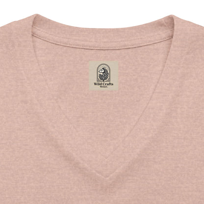 You Are Enough Floral V Neck Tee Womens Lightweight Summer Top