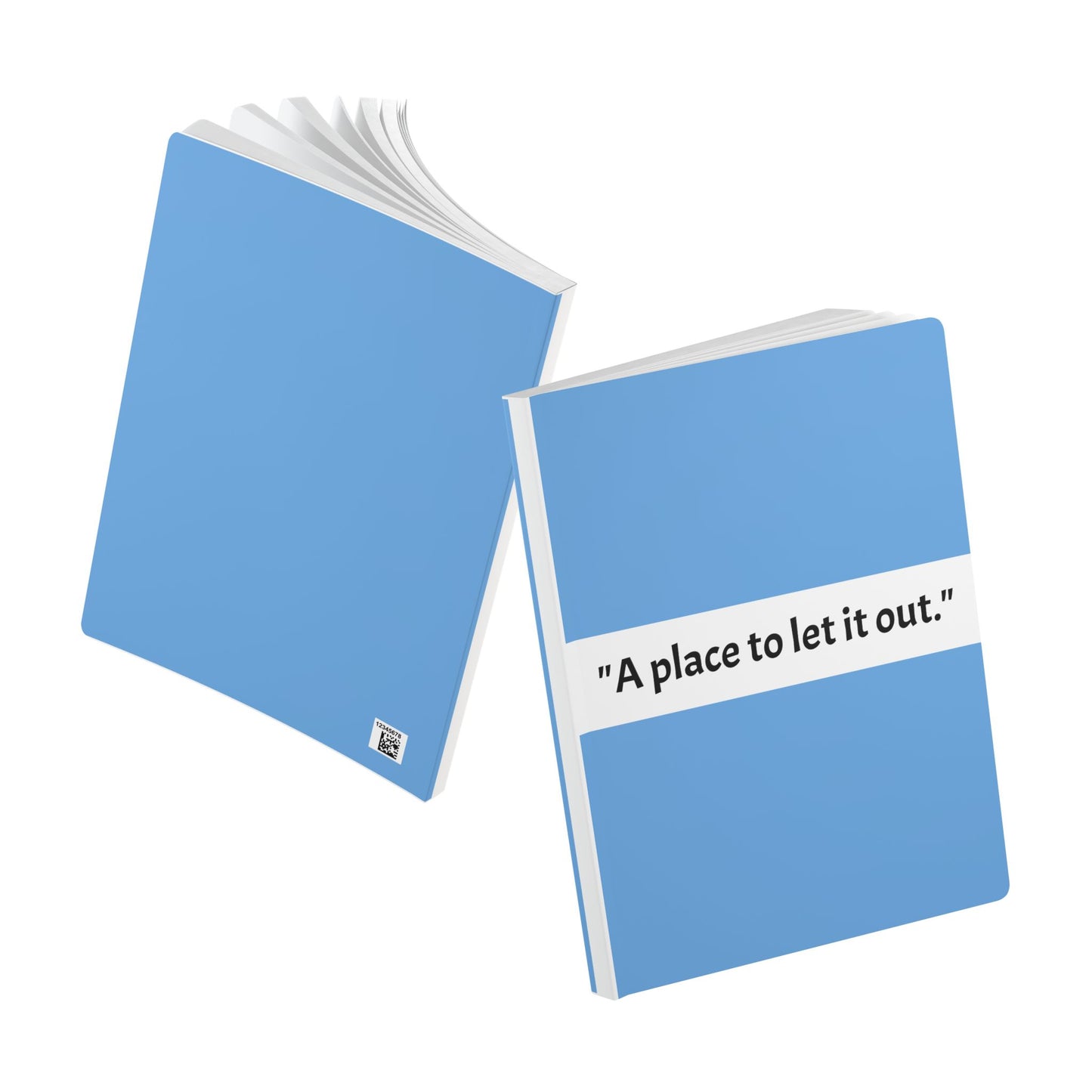 Softcover Journal — "A Place to Let It Out." Guided Emotion & Reflection Notebook