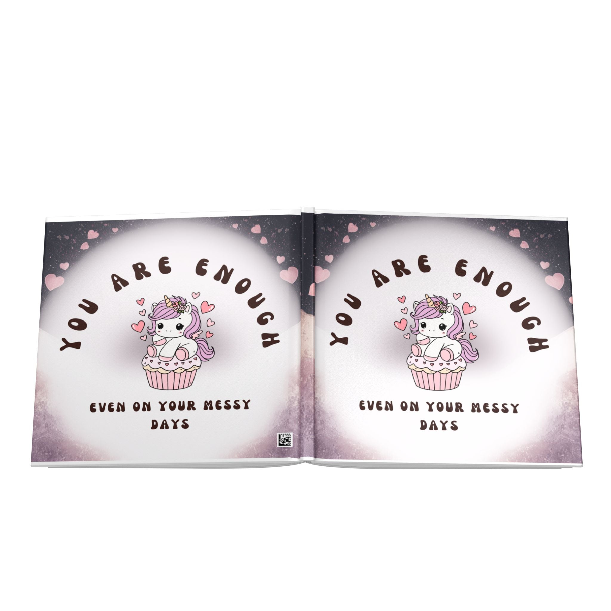 You Are Enough Hardcover Photo Book — Encouragement Photo Album for Messy Days