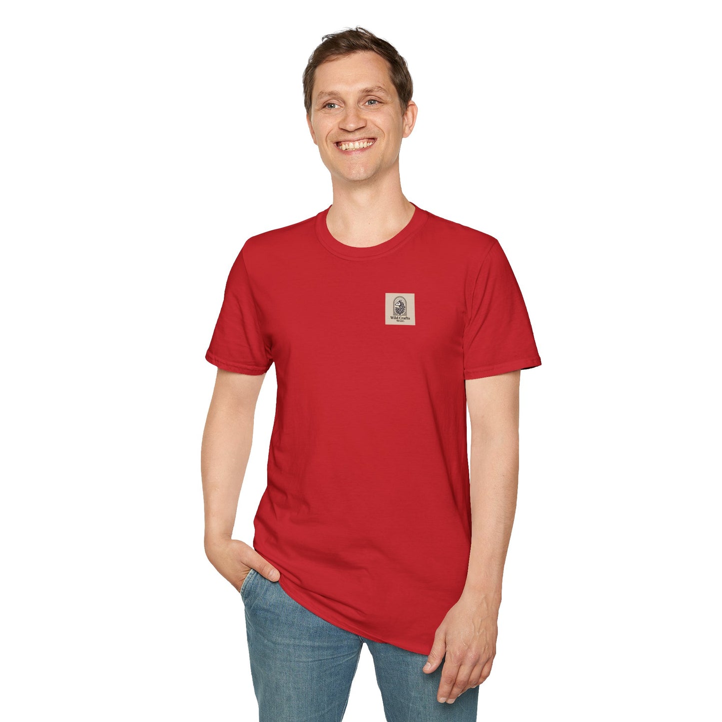 Mens Vintage Wild Crafts 92 llc Logo T-Shirt