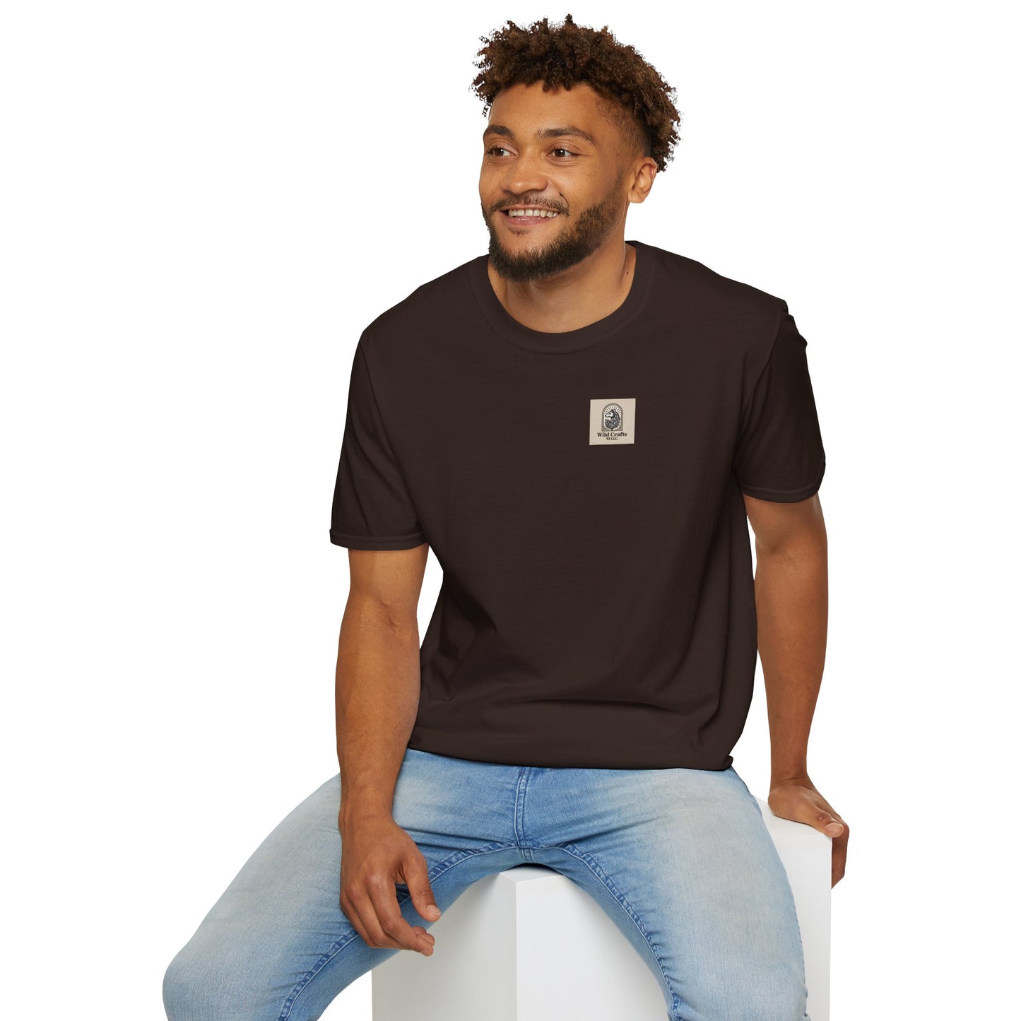 Mens Vintage Wild Crafts 92 llc Logo T-Shirt