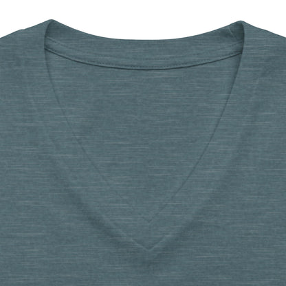 Growing At My Own Pace V Neck Tee Women's Mushroom Graphic Tee
