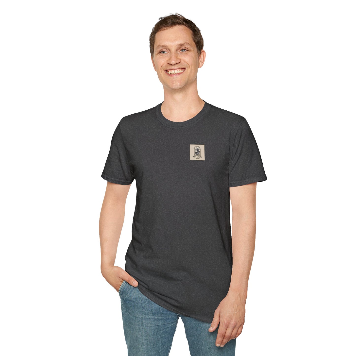 Mens Vintage Wild Crafts 92 llc Logo T-Shirt