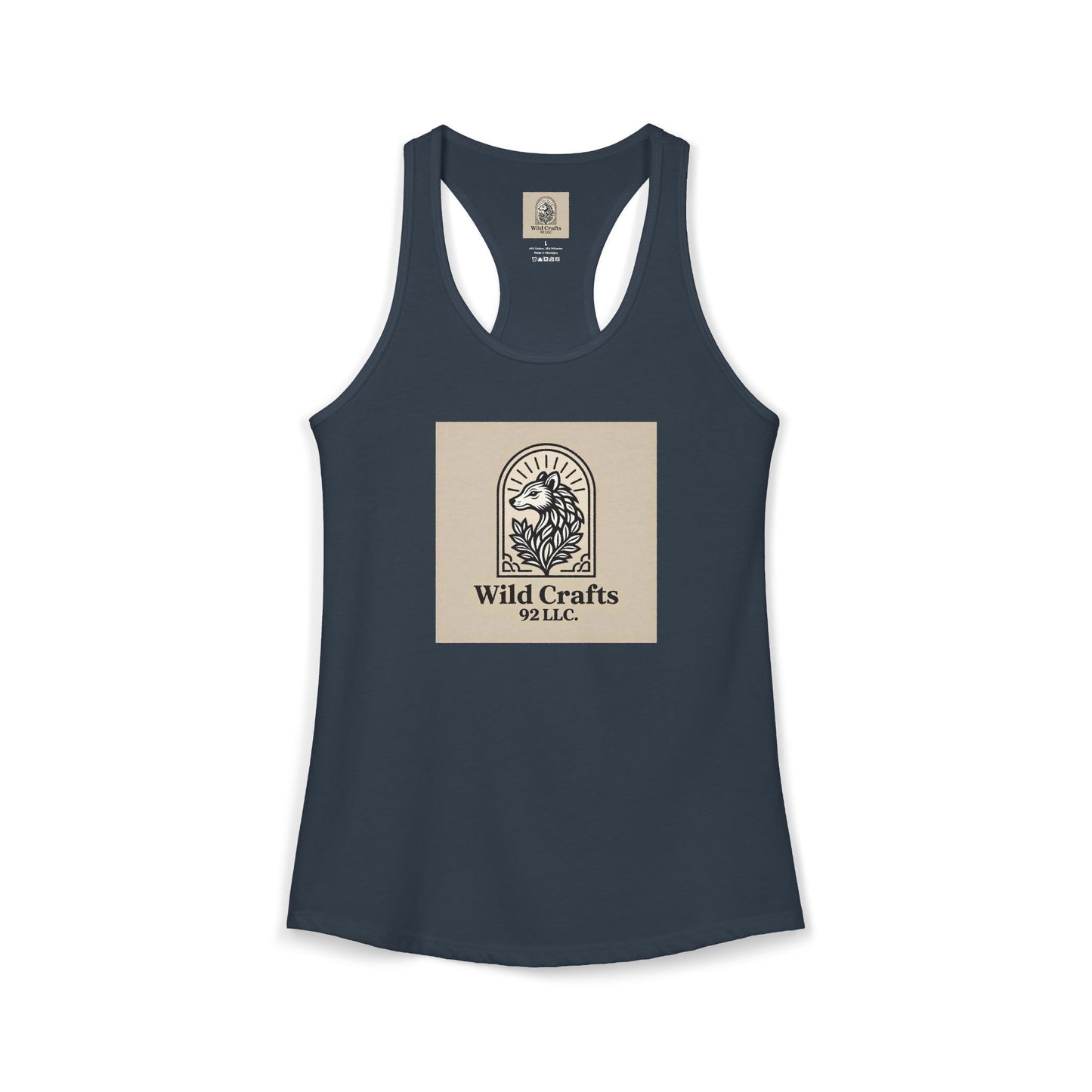 Wild Crafts 92 Logo Razorback Tank — Women's Racerback Tank