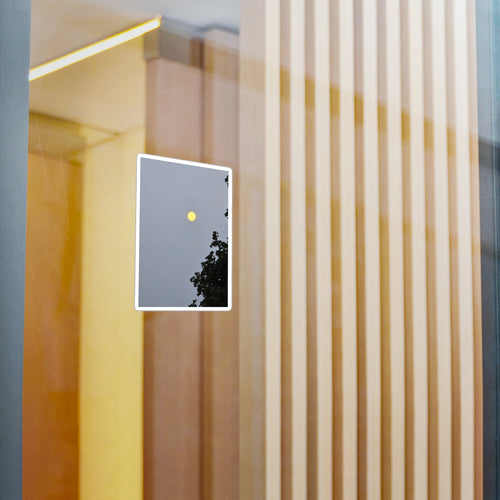 Decorative Vinyl Decal, full moon Sticker, Nature Home Decor, Window Stickers,