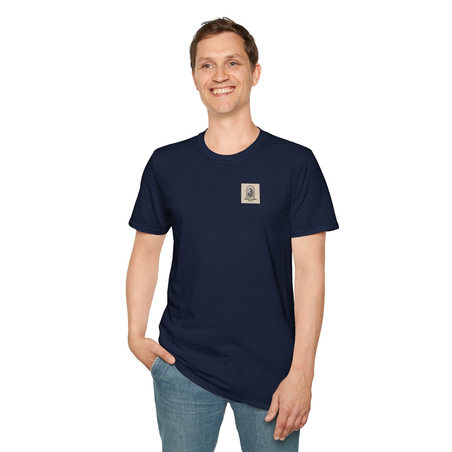 Mens Vintage Wild Crafts 92 llc Logo T-Shirt