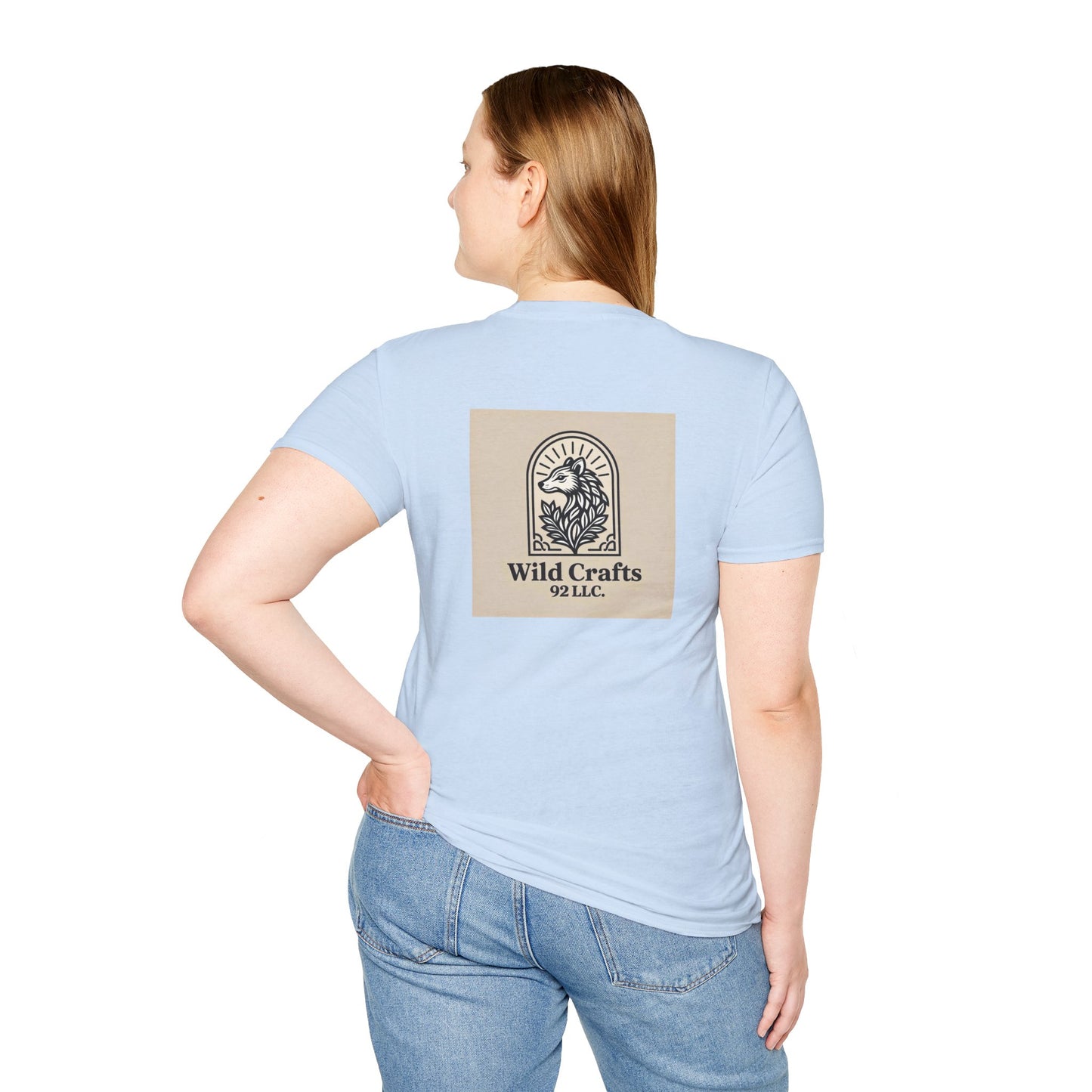 Mens Vintage Wild Crafts 92 llc Logo T-Shirt