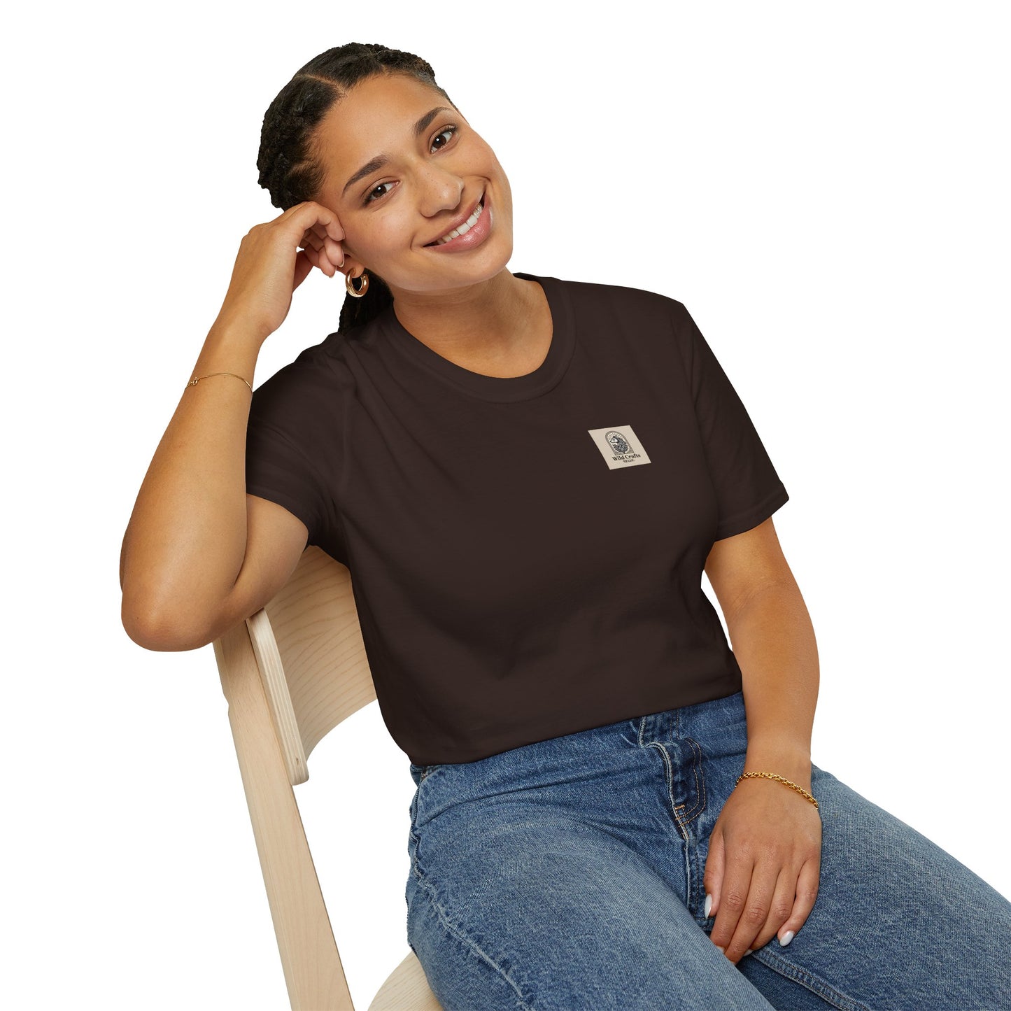 Mens Vintage Wild Crafts 92 llc Logo T-Shirt