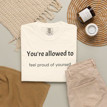 Positive Affirmation Heavyweight Cotton T-Shirt