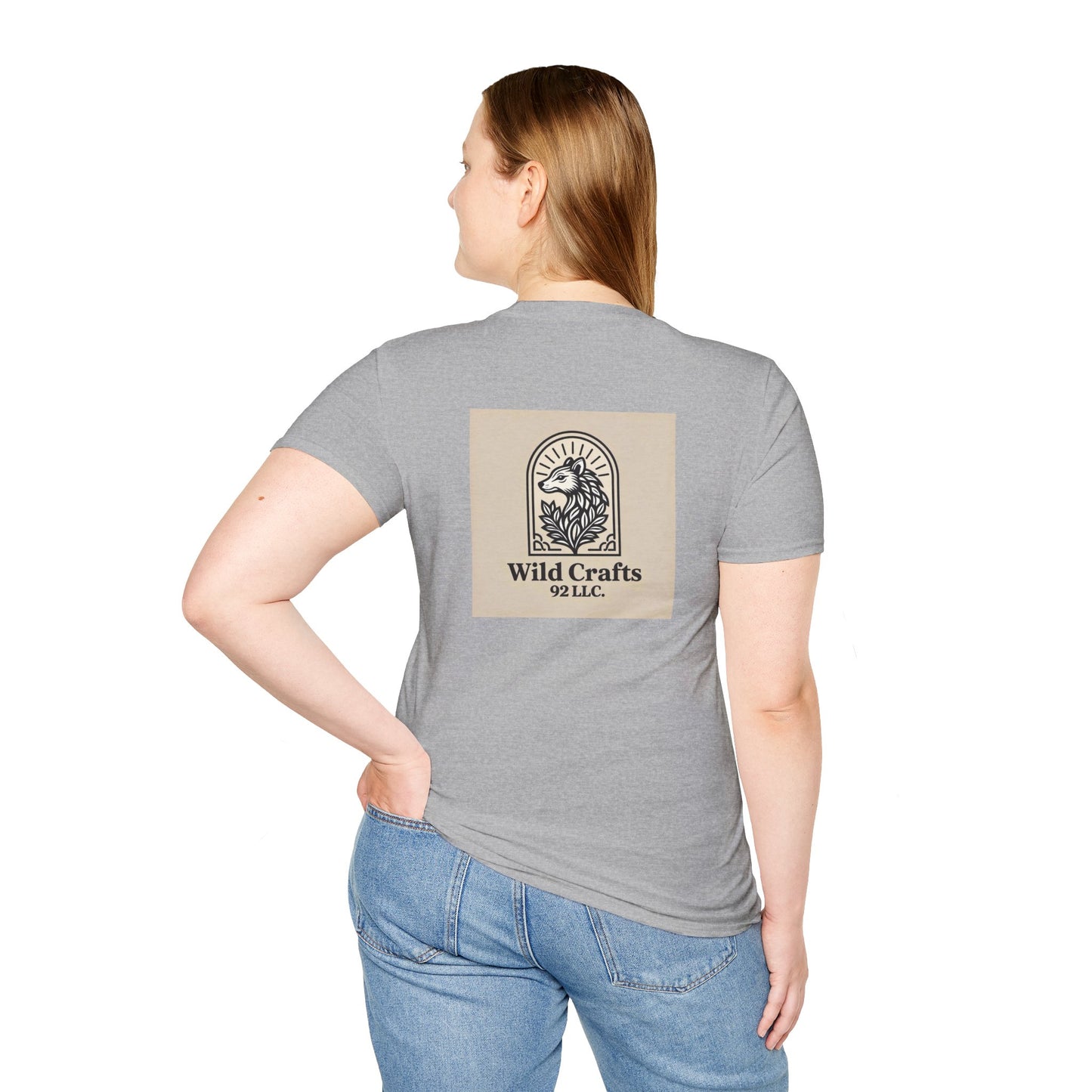 Mens Vintage Wild Crafts 92 llc Logo T-Shirt