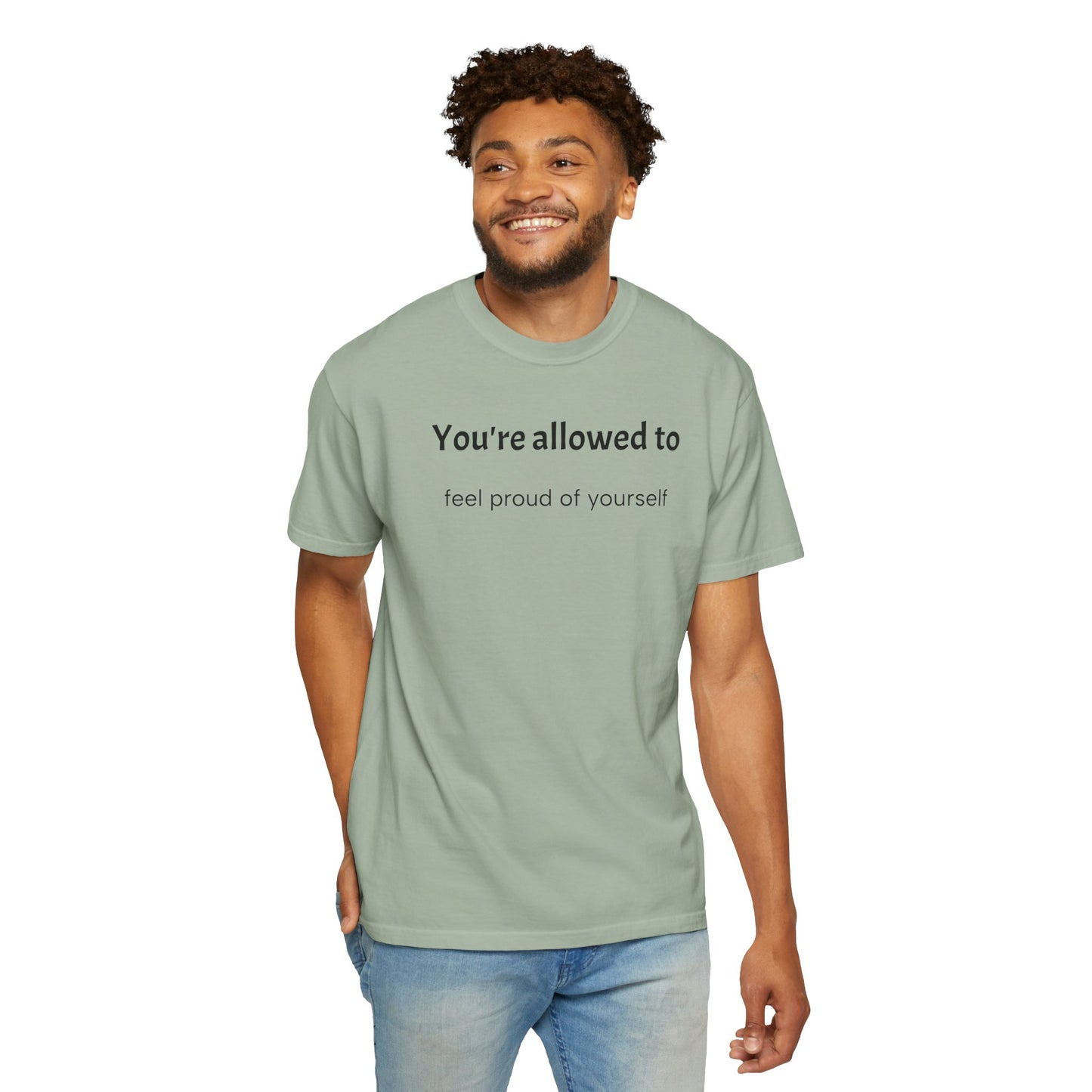 Positive Affirmation Heavyweight Cotton T-Shirt
