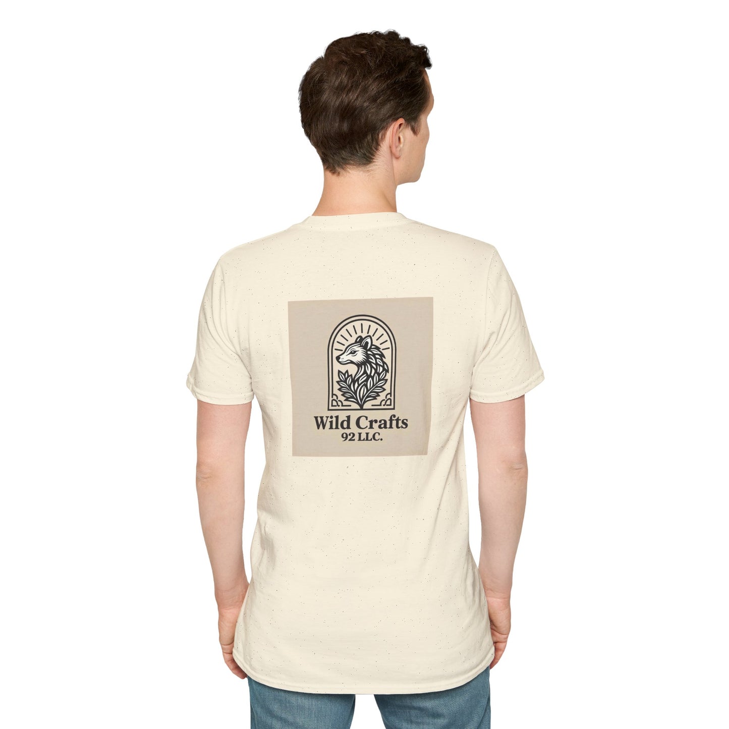 Mens Vintage Wild Crafts 92 llc Logo T-Shirt