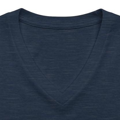 Growing At My Own Pace V Neck Tee Women's Mushroom Graphic Tee