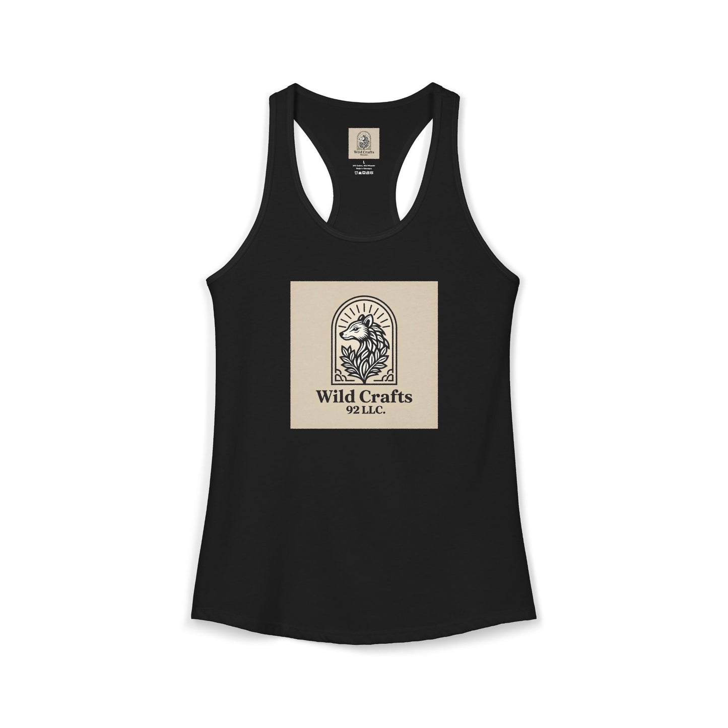Wild Crafts 92 Logo Razorback Tank — Women's Racerback Tank