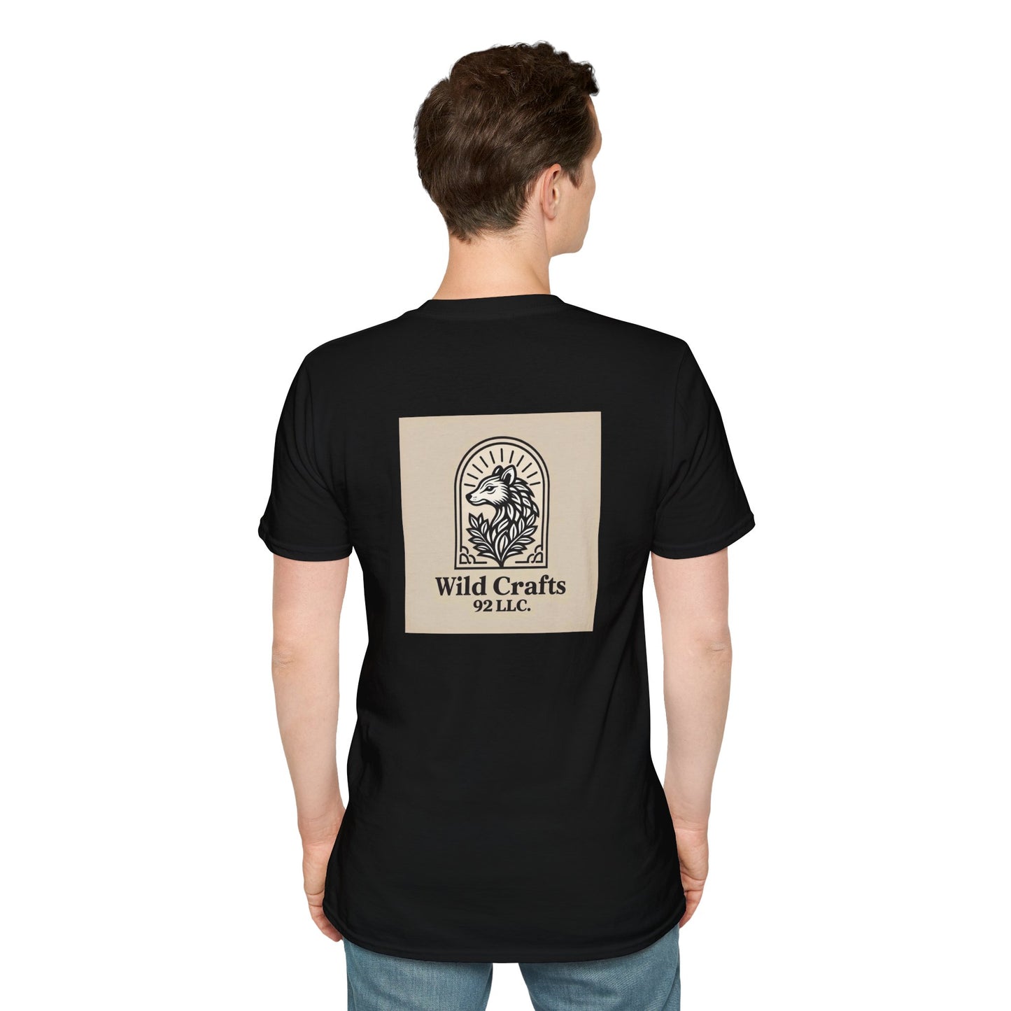 Mens Vintage Wild Crafts 92 llc Logo T-Shirt